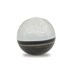 Агат черный с кварцем шар (Бразилия) 20мм